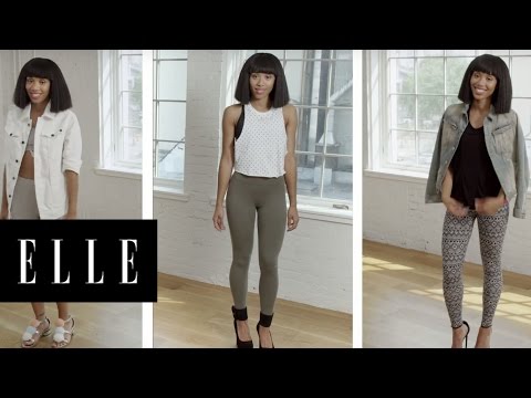 3 New Ways to Style Yoga Pants | ELLE