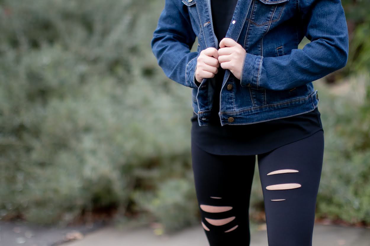 How to Fix a Hole in Leggings Without Sewing Attire Project